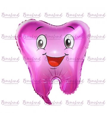 Ballon First Tooth Rose