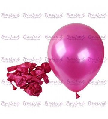 Lot De 10 Ballons Roses