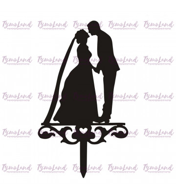 Cake Topper Silhouette...