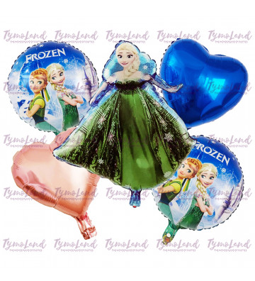 Bouquet de 05 Ballons Frozen