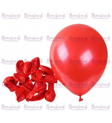 Lot De 10 Ballons Rouges