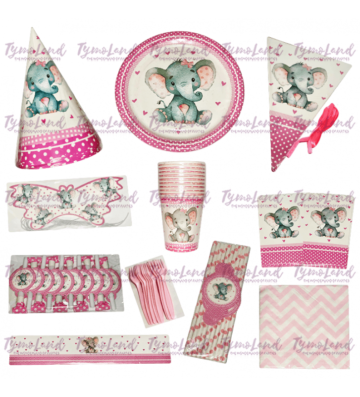 Kit Éléphant Rose