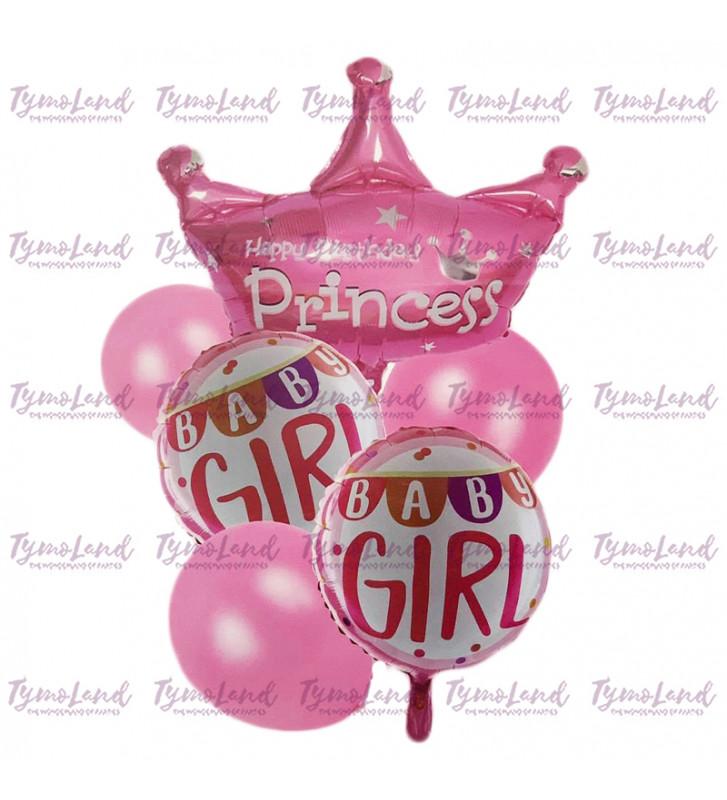 Bouquet De Ballons Baby Princess Roses