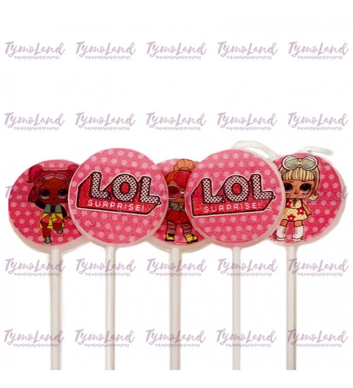 Lot De 05 Bougies L.O.L SURPRISE!